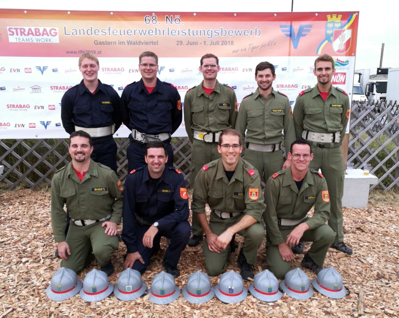 Landesfeuerwehrleistungsbewerb 2018 in Gastern Wettkampfgruppe Kürnberg 2