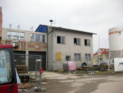 Bau des neuen Feuerwehrhauses