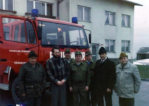 Feuerwehrauto Übergabe 1988