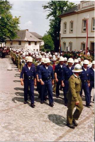 Segnung Tragkraftspritze 1992